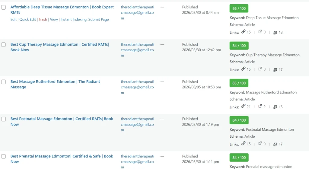 On page seo Edmonton services