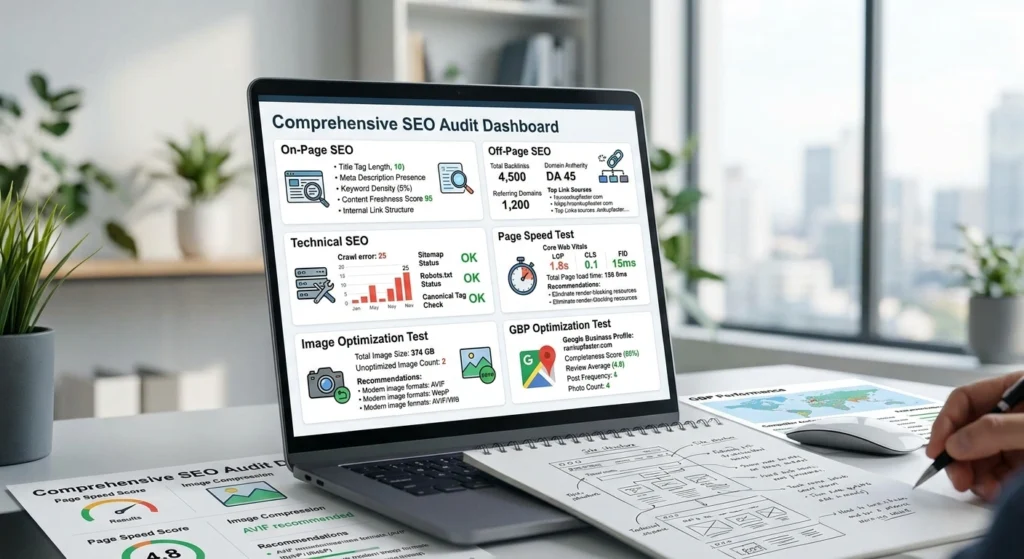 complete SEO Audit Rankupfaster
